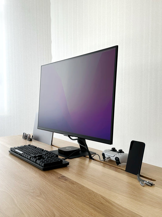 Designer desks, deliberately beautiful.