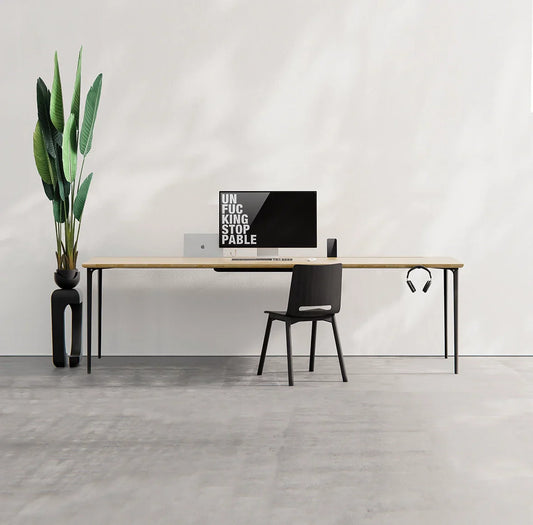 The biggest solid oak office desk in the whole world, online and delivered nationwide