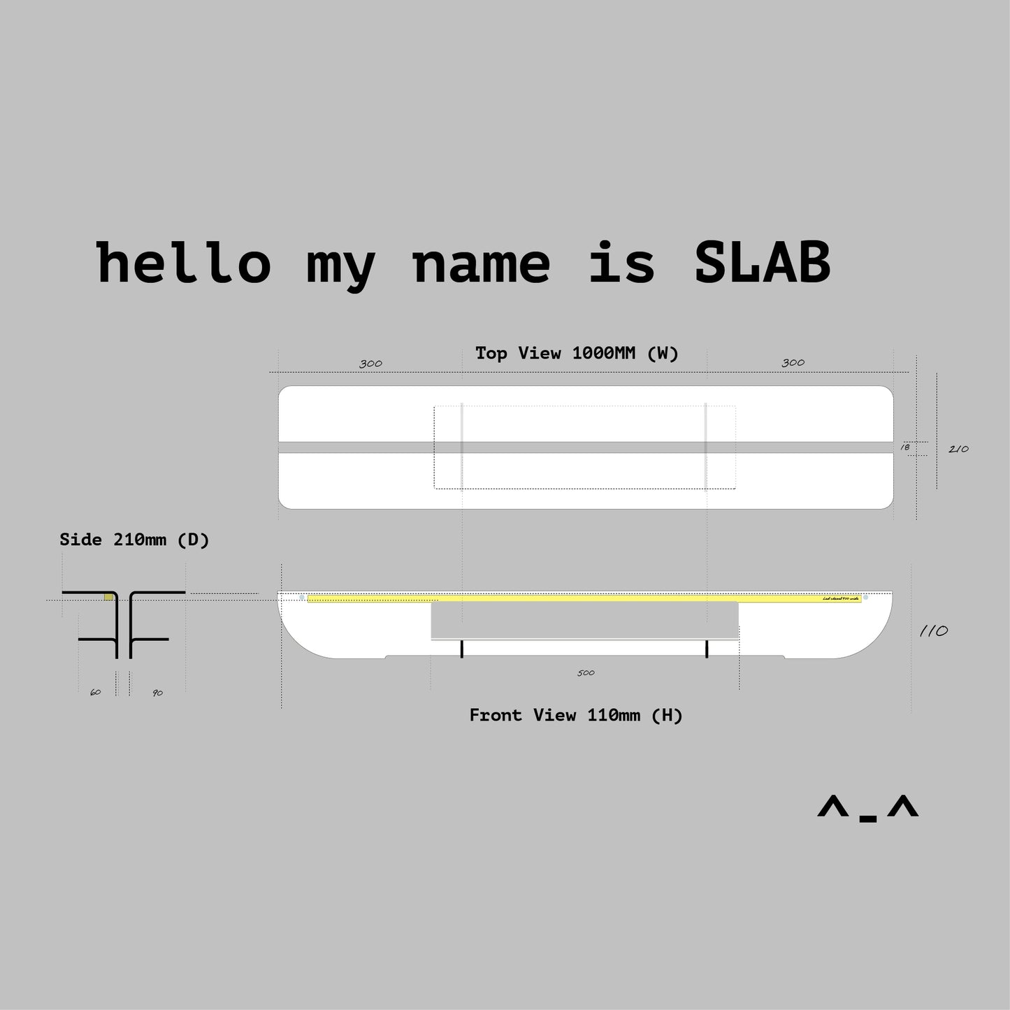 SLAB M1 (monitor stand)