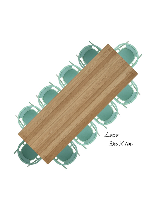 LOCO IROKO  6 | 8 | 10 SEATER (34mm thick outdoor)