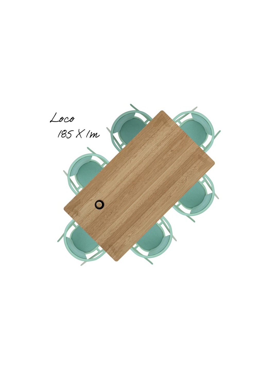 LOCO IROKO  6 | 8 | 10 SEATER (34mm thick outdoor)