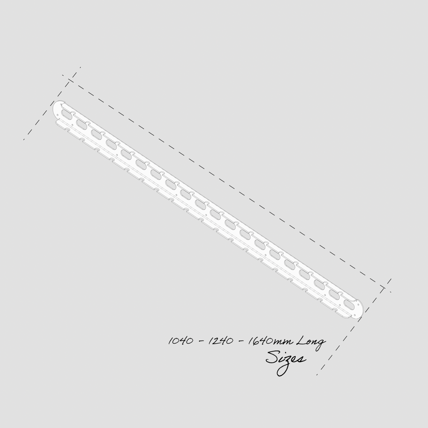 PR | POWER RAIL | TEK SLOT | MULTI SIZES