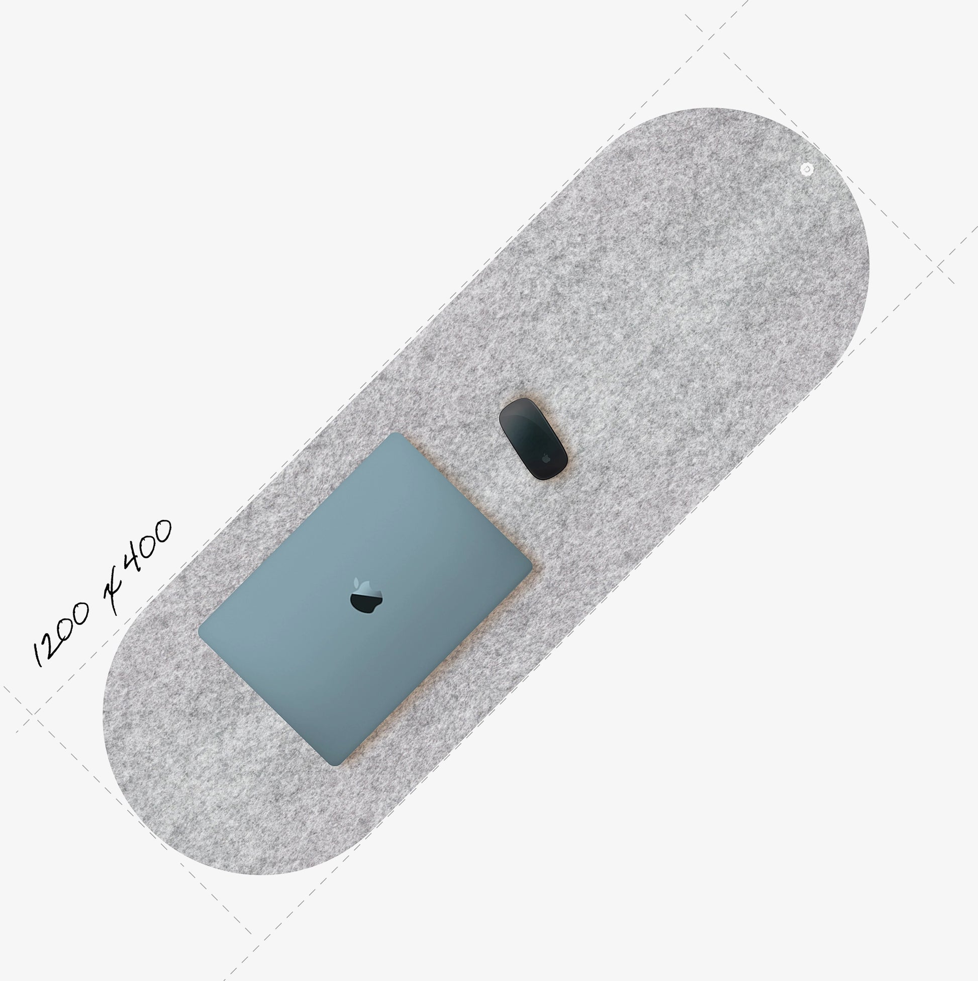 rest pad that is made out of 100% recycled plastic for desktopia South Africa