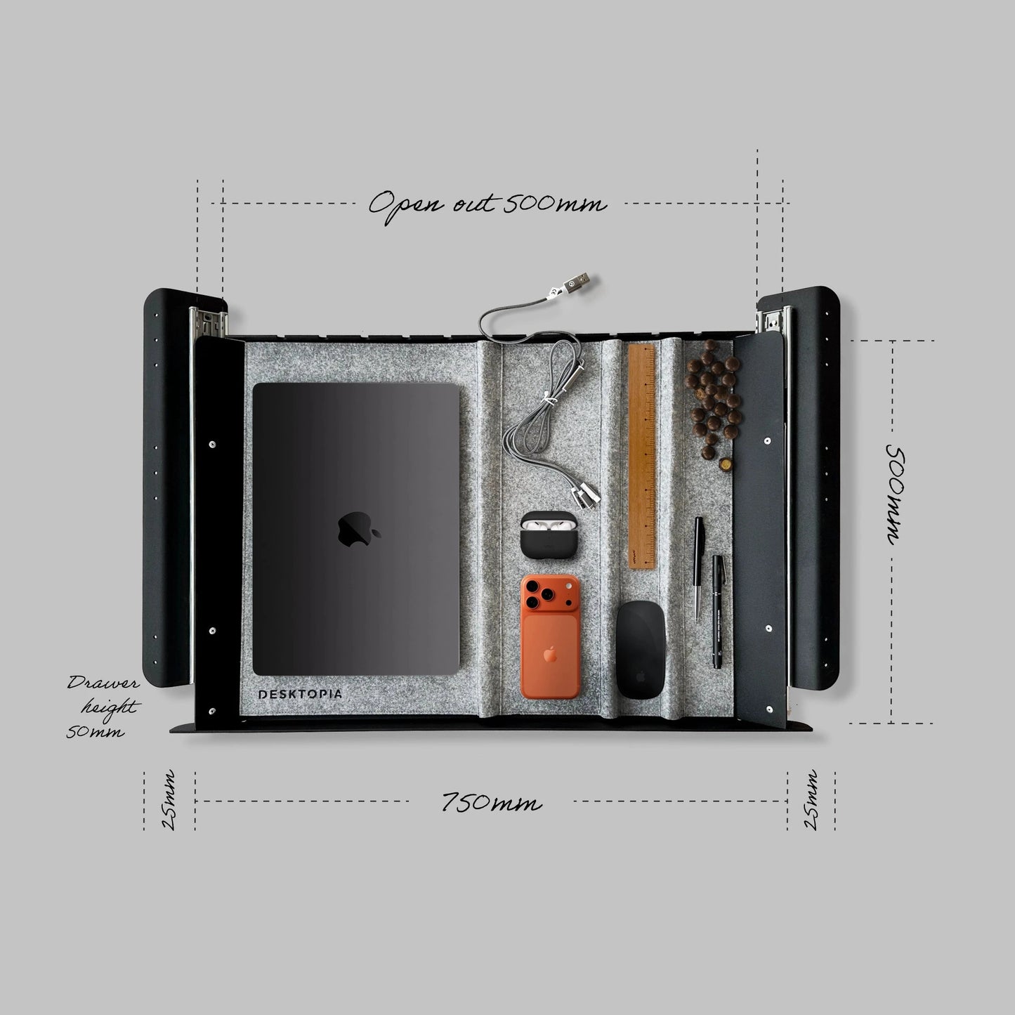 best drawer design in South Africa 
wide desk drawers that don't get in the way of desk chairs