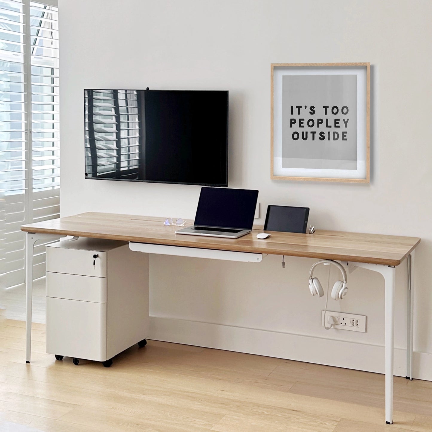 SLIDER (steel drawer) BLACK / WHITE