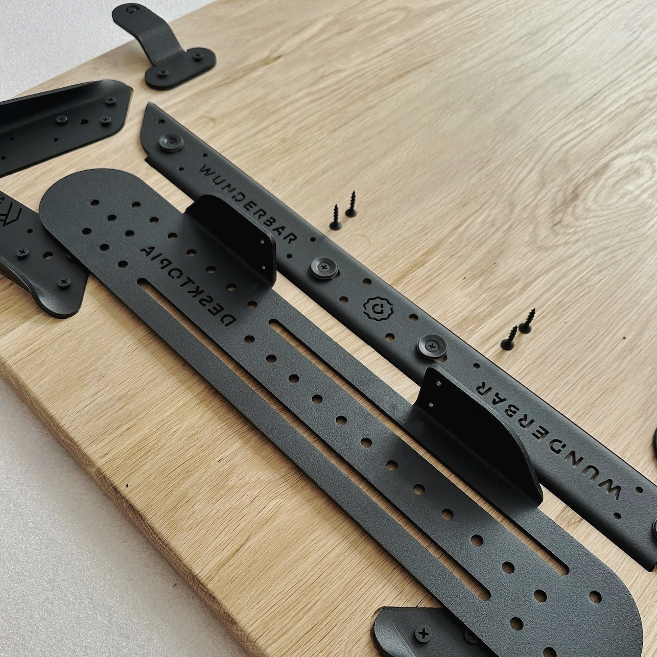 black steel desk multi plug holder, and designer desk accessories sold online and available in South Africa