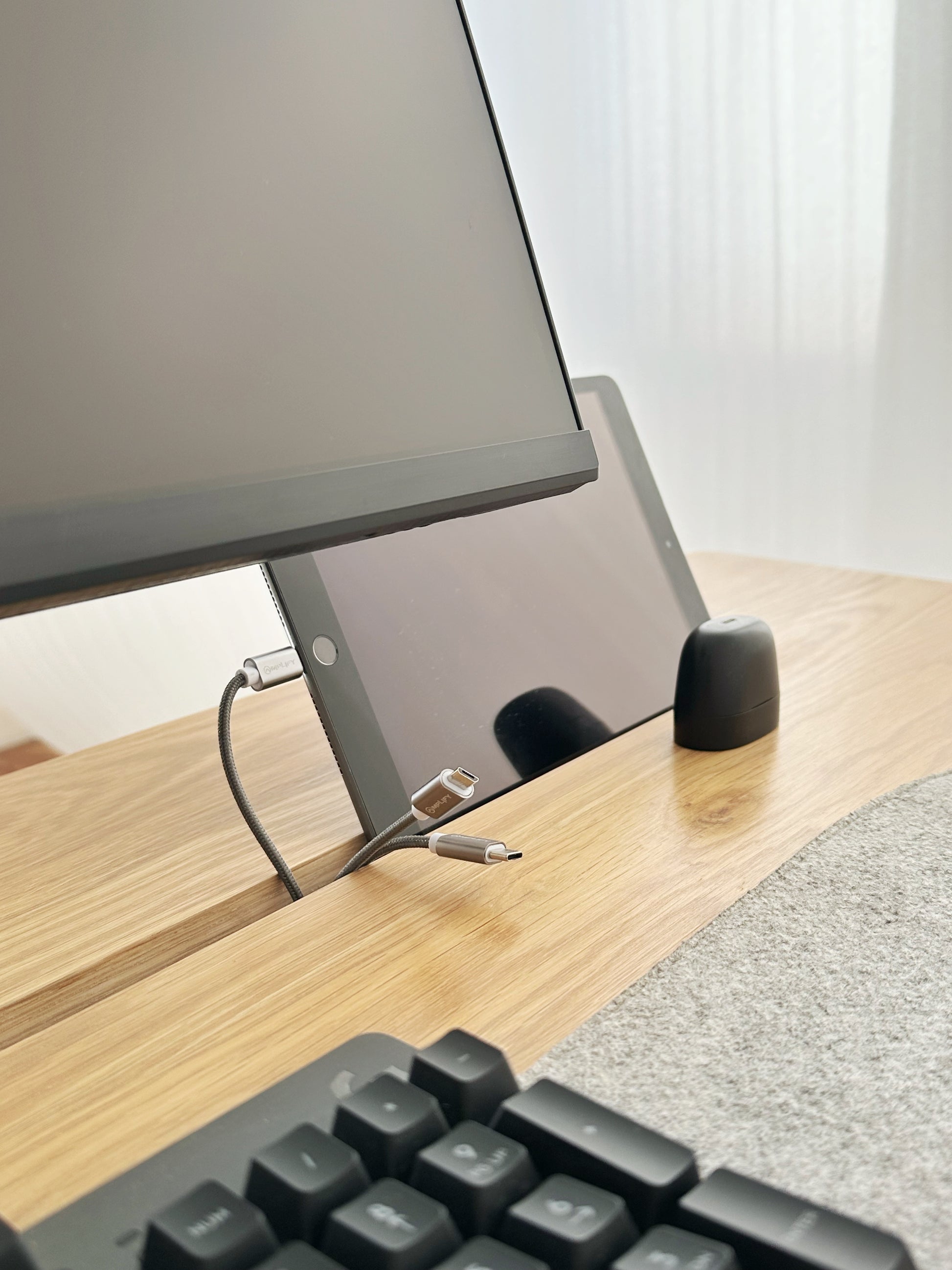 handcrafted solid wood desk with steel legs made in South Africa and delivered nation wide